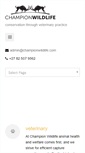 Mobile Screenshot of championwildlife.com